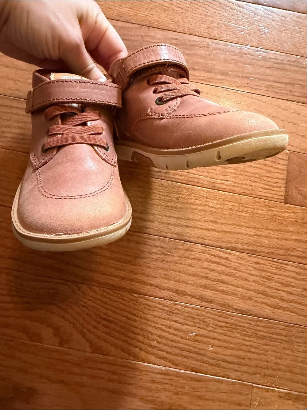 Stride Rite Boys Tan Ankle Boot Size 9